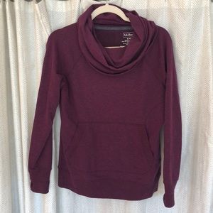 Dark purple sweatshirt